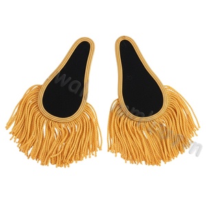 OEM ODM Wallow Embroidery Works Épaulettes et Plaques d'épaule formelles avec insignes - Product Image 1
