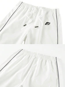 Ensemble survêtement en molleton à fermeture éclair intégrale pour homme, coupe régulière, logo personnalisé, veste et pantalon de jogging, vente en gros B2B, vêtements de sport, marque privée, OEM - Product Image 4