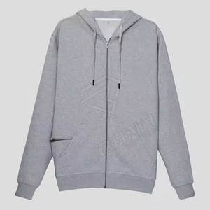 Men 100% Cotton Fleece Pullover Custom Blank Hot Sale Custom Print Color Block Custom Thermal <b>Plain</b> <b>Hoodies</b> - Product Image 1