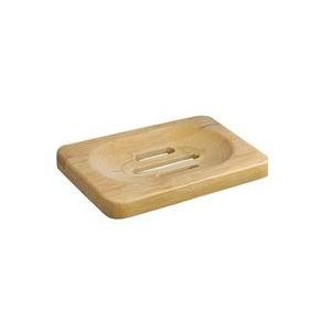 Wholesale Customized Size Square Shape Wooden <b>Soap</b> Tray Square <b>Soap</b> Case Holder for Bathroom <b>Sets</b> - Product Image 3