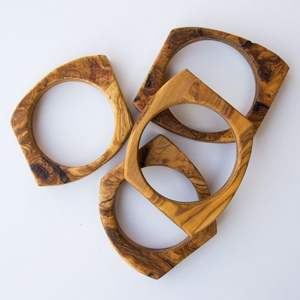 Vintage Design Mango Wood Bracelet and Bangles Available in Customized Size Best <b>Sale</b> Hot <b>Sale</b> Mango Wooden Bangle - Product Image 6