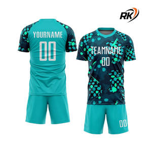Conjunto de uniforme de fútbol de secado rápido con logotipo personalizado 2025, ropa deportiva de fútbol, uniformes de camiseta de fútbol de alta calidad al por mayor - Product Image 3