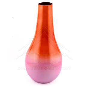 Vase à fleurs en métal au design côtier contemporain élégant et minimaliste pour la décoration de mariage-en fer - Product Image 5