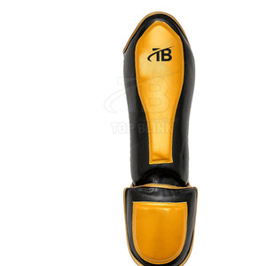 Espinillera ajustable con logotipo personalizado para kick boxing, protector de artes marciales personalizado para boxeo - Product Image 2