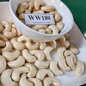 Anacardos Kaju de procesamiento Premium W180 Noix De Cajou ISO, HACCP SANTIGO Anacardos - Product Image 1