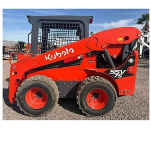 อุปกรณ์ก่อสร้างไฮดรอลิกขนาดกะทัดรัด Kubota SSV75 สำหรับงานดิน งานบำรุงรักษาฟาร์ม และงานอุตสาหกรรม - Product Image 1