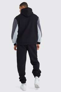 Otoño Invierno Deportes Entrenamiento Logotipo personalizado Chándal 100% Algodón Nuevo estilo con cremallera ecológica - Product Image 2