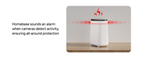 Kit de système de sécurité avec caméras solaires, hub de caméra Homebase, station NVR, contrôle par application pour la maison OEM/ODM