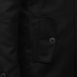 Abrigo de Moda para Hombre - Abrigo de Invierno Cálido y Elegante para Hombre, Chaqueta Gruesa y Suave con Cuello de Solapa/ Transpirable - Product Image 6