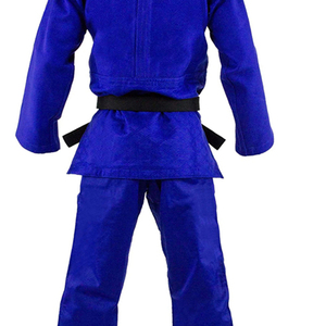 Uniformes de Karate y Judo MMA Profesionales de Algodón para Hombre, Más Vendidos, Personalizables, Azules, Duraderos, Bajo MOQ, Gran Stock con Pedido Mínimo Bajo - Product Image 5
