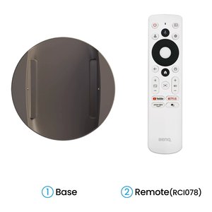 Videoproiettore (Full HD) PORTÁTIL GV32 Blanco 9H R0K77 59E - Product Image 4