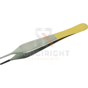 Pinzas de Tejido Marrones de 12 cm, Instrumentos Quirúrgicos Dentales de Acero Inoxidable de Grado Quirúrgico Manual, de Surgiright Instruments - Product Image 4