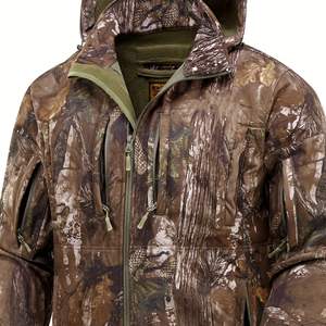 Veste de chasse camouflage |   Imperméable et coupe-vent pour l'hiver - Product Image 4