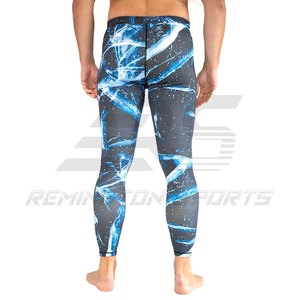 Leggings de compression multicolores de haute qualité pour hommes Nouveau design Leggings de gym avec logo personnalisé Vêtements de sport Pantalons de yoga pour hommes - Product Image 6