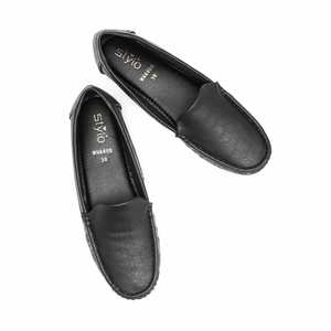 Mocassin de style basket-ball noir WN4405 Chaussures - Product Image 1