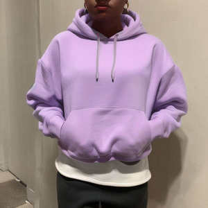 เสื้อฮู้ด30ชิ้นเสื้อฮู้ดโอเวอร์ไซส์ผ้าคอตตอน100% ไหล่500 GSM - Product Image 4