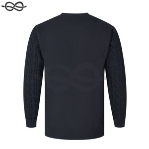 เสื้อสเวตเชิ้ตผู้ชายแบบเรียบ คุณภาพสูง ทรงโอเวอร์ไซส์ ใส่ได้ทั้งชายและหญิง ทรงหลวม ผ้าฝ้าย 100% เสื้อพูลโอเวอร์ผู้ชาย พิมพ์ลาย ปักลาย ขายส่ง รับผลิตตามแบบ - Product Image 4