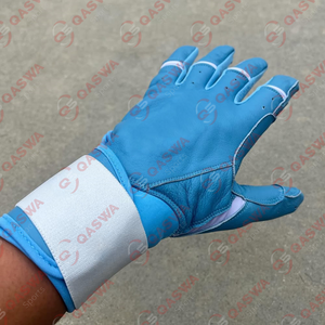 Gants de frappeur à doigts entiers de haute qualité pour les joueurs de baseball Logo personnalisé et design Gants de baseball et softball en cuir véritable - Product Image 6