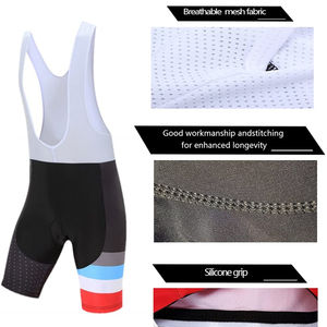 Conjunto de uniformes de Ciclismo de alta calidad 100% al por mayor nuevo estilo logotipo personalizado material de poliéster deportivo para adultos transpirable de talla grande - Product Image 3