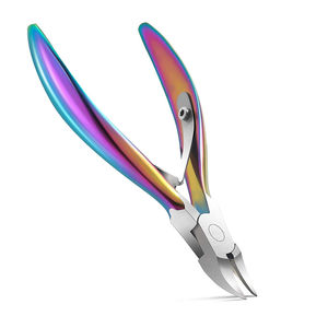 Pinzas para cutículas de acero inoxidable de la mejor calidad, pinzas para cutículas de Color sólido de calidad superior superventas - Product Image 6