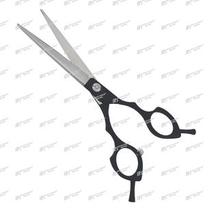 Ciseaux de toilettage pour animaux de compagnie en acier inoxydable d'une seule pièce de 7 pouces à lames droites produits de soins pour animaux de compagnie réutilisables et durables avec étiquette personnalisée - Product Image 6