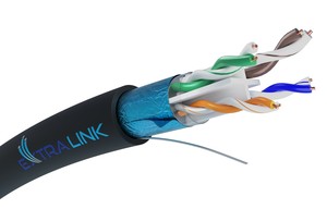 สายเคเบิลเครือข่ายแบบคู่บิดเกลียวชนิดมีเจลสำหรับภายนอกอาคาร Extralink CAT6 FTP (F/UTP) ความยาว 305 เมตร - Product Image 2