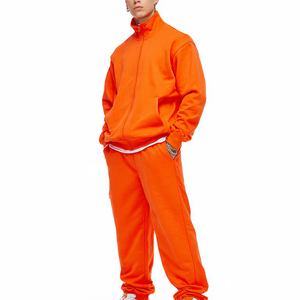 Combinaisons de survêtement en polyester à col rabattu pour femmes, veste à fermeture éclair, pantalon 100% polyester, survêtement d'hiver et d'été pour femmes - Product Image 3