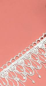 Ribete de encaje con flecos, suministros para accesorios de ropa - Product Image 2