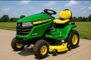 เครื่องตัดหญ้าแบบนั่ง4X4 2024 Johndeere เครื่องจักรสำหรับตัดหญ้าในสวนรถแทรคเตอร์สำหรับ X758 - Product Image 2