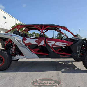 I PRODOTTI PIÙ VENDUTI 2026 Can-Am <span class=keywords><strong>Maverick</strong></span> X3 MAX DS Turbo RR Fiery Red & Hyper Silv UTV - Product Image 3