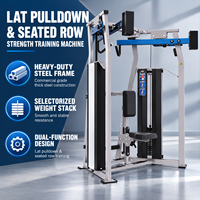 Machine de musculation dorsale à traction haute réglable BN Factory Direct Supply Independent Row avec coussin réglable pour centres de rééducation et salles de sport