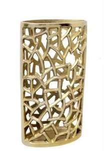 Florero de aluminio fundido hecho a mano SurahiShape exclusivo al por mayor con florero de acabado antiguo para la decoración del jardín del hogar - Product Image 5