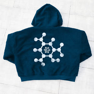 Sherpa Hommes Ultra Confortable Polaire Brodé Hoodies Casual Hiver Randonnée Pull Fermeture Personnalisé Imprimé High Street Style - Product Image 2