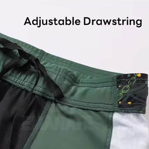 Pantalones Cortos Deportivos de Compresión para Hombre, Diseño Totalmente Personalizable, Cintura Media, Corte Ajustado, Estilo Urbano, con Técnicas de Impresión, Servicio OEM - Product Image 5