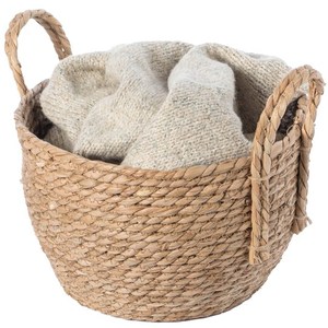 Cesta decorativa hecha a mano con cuerda de Yute natural envuelta para el hogar y la cocina Cesta de almacenamiento y organizador. - Product Image 1
