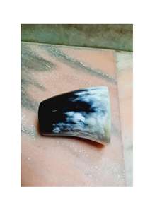 Verre de corne d'animal unique traditionnel avec gravure d'initiales personnalisées pour les acheteurs de verres de luxe à un prix abordable - Product Image 2