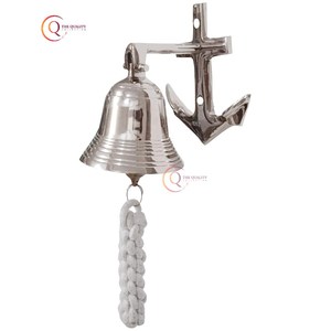 Hôtel Restaurant Décoratif Noël Cloches Suspendues À La Main Élégant Look & Finition Vintage Cloches En Métal Pour Ornements De Noël - Product Image 3