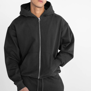 2025 vêtements de sport décontractés pour hommes coupe ample ensemble de survêtement 100% coton en relief imprimé à capuche et sweat tricoté hiver pour hommes - Product Image 2