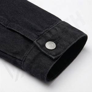 Chaqueta Vaquera para Hombre al por Mayor con MOQ Bajo, Nuevo Diseño de Invierno, Logotipo Personalizado, Elegante, Transpirable, Servicio OEM - Product Image 6