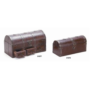 Boîtes décoratives de haute qualité artisanat indien coffre au trésor bois artisanat cadeau article décor à la maison boîte en bois boîte à bijoux avec serrure - Product Image 5