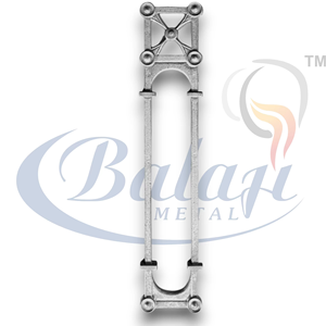 Rampe en fonte de diamant noir, finition gris moderne très polie, panneau de fonte CI, portail de balcon, extérieur, Balaji - Product Image 3