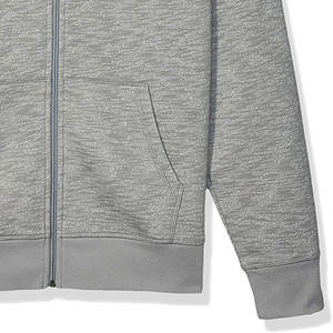 Sudadera con capucha y cremallera de felpa 100% algodón, estilo vintage lavado, para hombre, OEM de fábrica, ligera, oversize, con el mejor material, efecto desgastado por el sol, para invierno. - Product Image 5