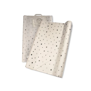 Matelas à langer pour bébé Beige Coton imperméable solide Extérieur - Product Image 5