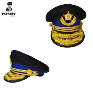 Chapeaux Hommes Officier Cap Date Produit Premium Top Qualité Meilleur Vendeur Officier Casquettes Par CAVALRY SKT COMPANY - Product Image 5