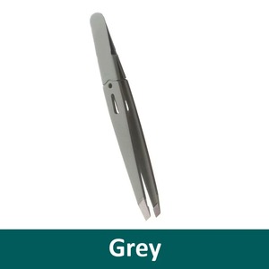 Pinzas para cejas, belleza colorida para el cabello, extractor de pelos finos, pinzas para cejas inclinadas de acero inoxidable, herramientas de maquillaje - Product Image 2