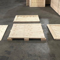 Caisse d'expédition en bois massif ventilée, empilable, personnalisable avec logo, écologique, robuste, pour l'exportation – Vente en gros