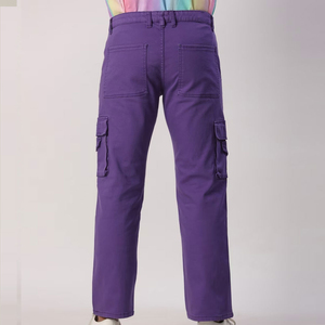 Nouvelle fermeture éclair hommes Cargo pantalon vente chaude Top couleur rue nouvelle fermeture éclair hommes Cargo pantalon porter mode tendance hommes Cargo pantalon - Product Image 4