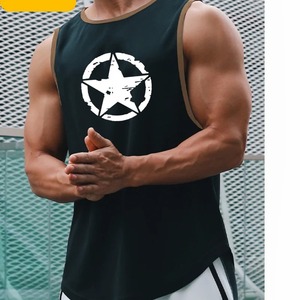 Ropa de hombre para gimnasio, ropa deportiva de secado rápido, camiseta para hombre, camisetas sin mangas de verano para Fitness, camiseta sin mangas de baloncesto de malla para hombre, chaleco - Product Image 2