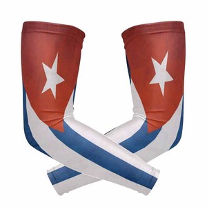 Mangas de Compresión Rabixo para Protección Solar Deportiva, Spandex/Poliéster, Secado Rápido, Transpirables, Color Personalizado, Unisex, Hechas en Pakistán - Product Image 1