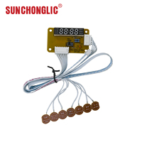 Carte de circuit imprimé intelligente à écran tactile pour cuisinière à induction de haute qualité, carte de maintenance de l'alimentation, montage encastré, sûre, réglable, numérique